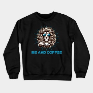 lion coffee Crewneck Sweatshirt